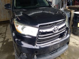 2015 TOYOTA HIGHLANDER, BLACK, XLE MODEL, 3.5L, AWD.  Z25255